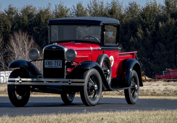 Pictures of Ford Model A Pickup (82B-78B) 1930–31