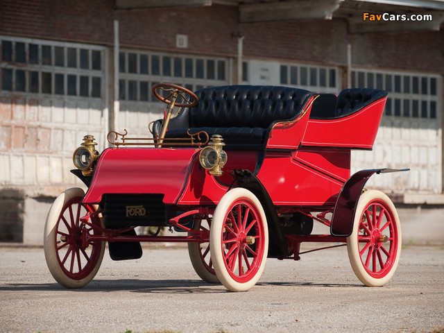 Pictures of Ford Model A Tonneau 1903–04 (640 x 480)