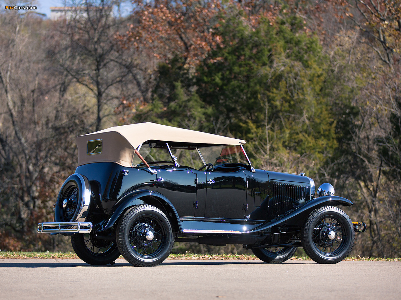 Ford Model A Sport Phaeton by LeBaron 1930 wallpapers (1280 x 960)