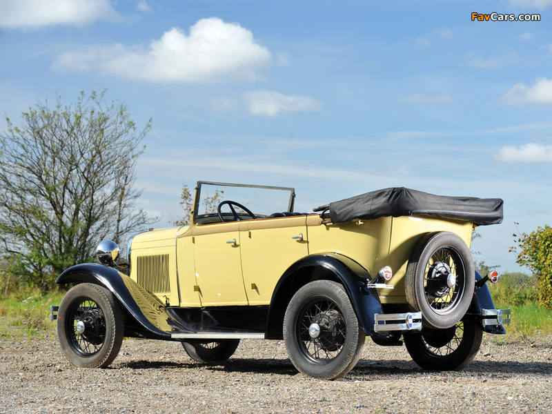 Ford Model A 4-door Phaeton (35B) 1930–31 wallpapers (800 x 600)