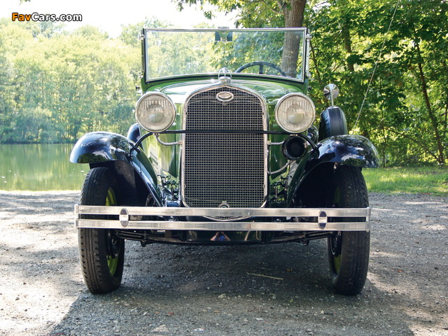 Ford Model A Open Cab Pickup (76V) 1930–31 wallpapers (640 x 480)