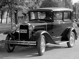 Ford Model A Tudor Sedan (55B) 1930–31 wallpapers