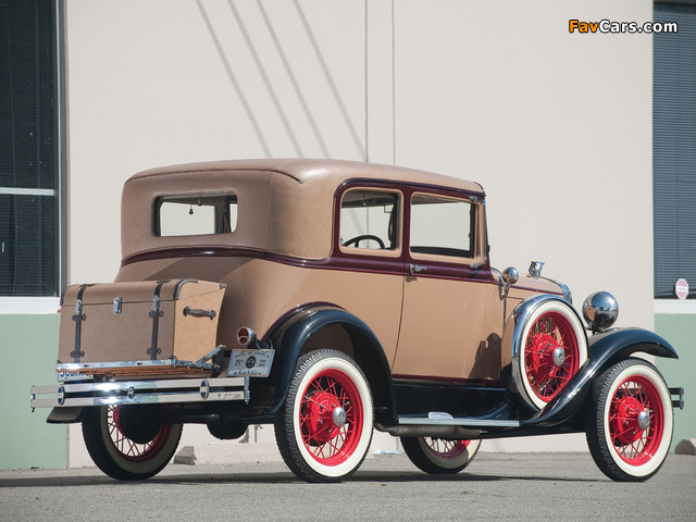Ford Model A Victoria (190B) 1930–31 wallpapers (640 x 480)