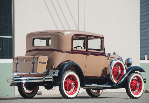 Ford Model A Victoria (190B) 1930–31 wallpapers