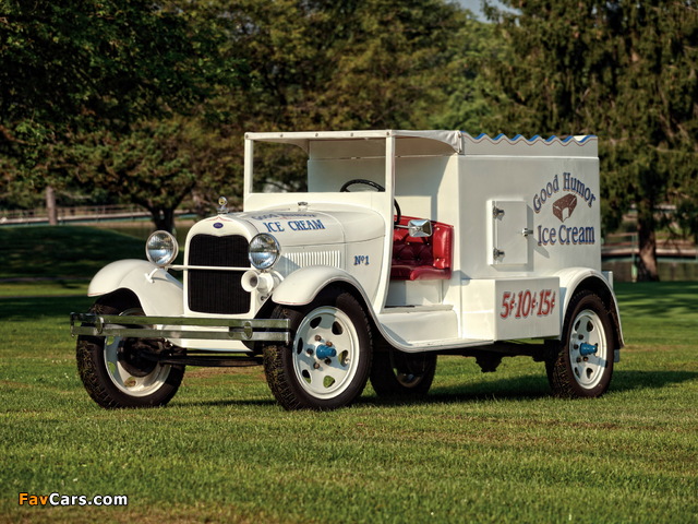 Ford Model AA ¾-ton Ice Cream Truck 1929 photos (640 x 480)