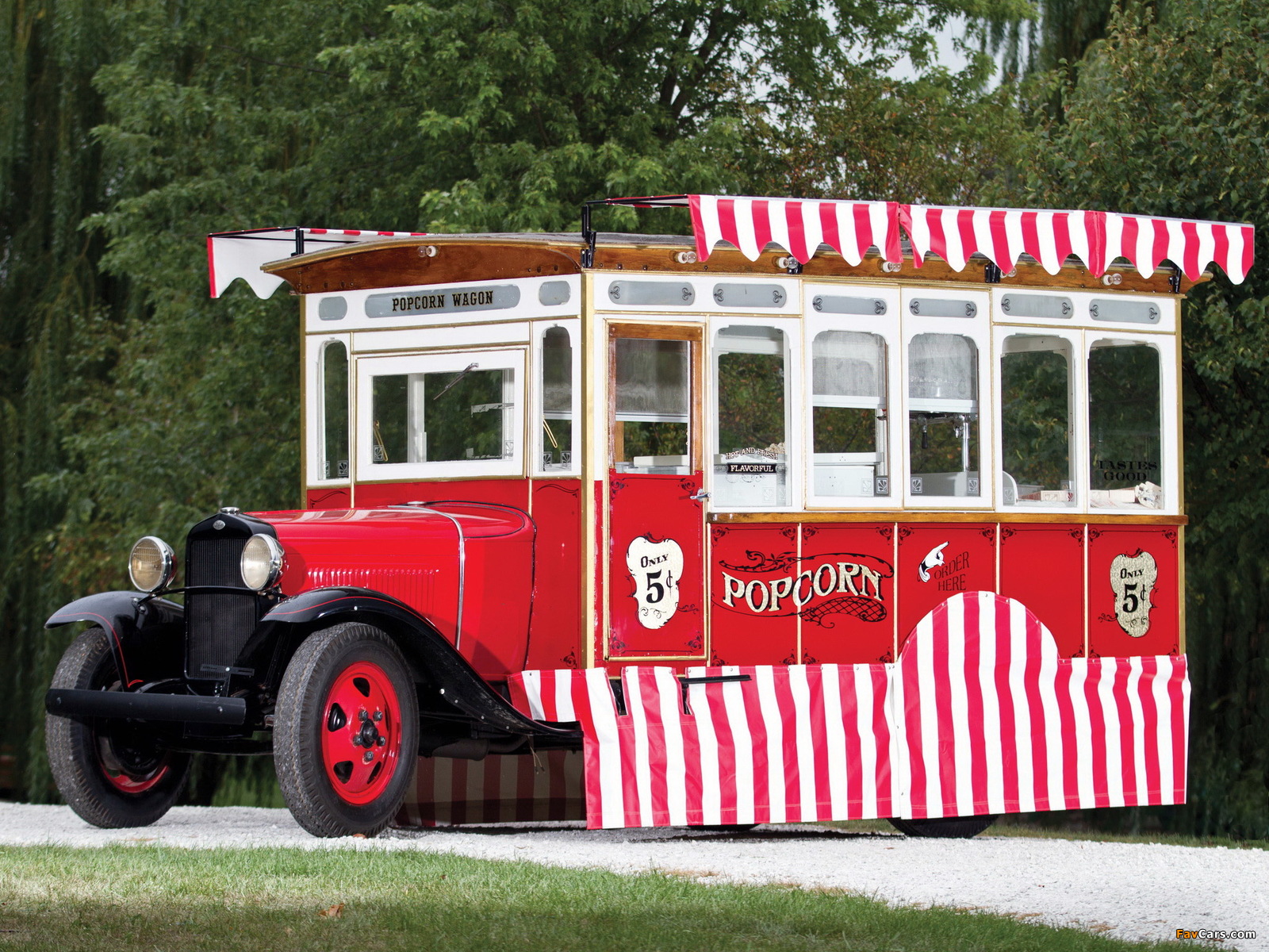 Ford Model AA Popcorn Truck by Cretors 1930 pictures (1600 x 1200)