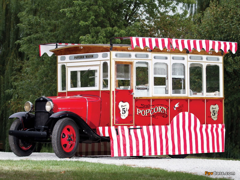 Ford Model AA Popcorn Truck by Cretors 1930 pictures (800 x 600)