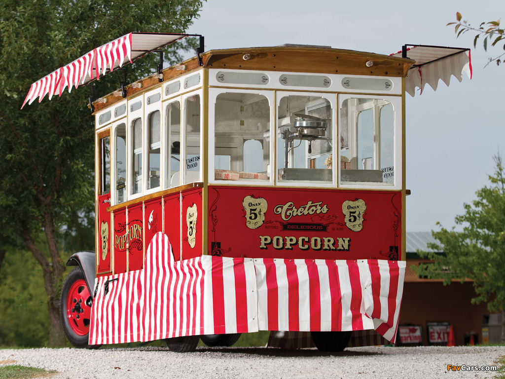 Ford Model AA Popcorn Truck by Cretors 1930 pictures (1024 x 768)