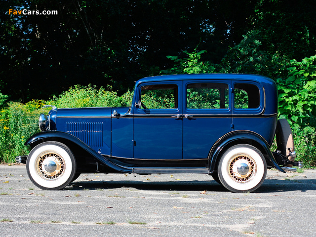 Ford Model B Deluxe Fordor Sedan (160) 1932 images (640 x 480)