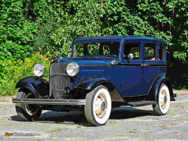Ford Model B Deluxe Fordor Sedan (160) 1932 images (640 x 480)