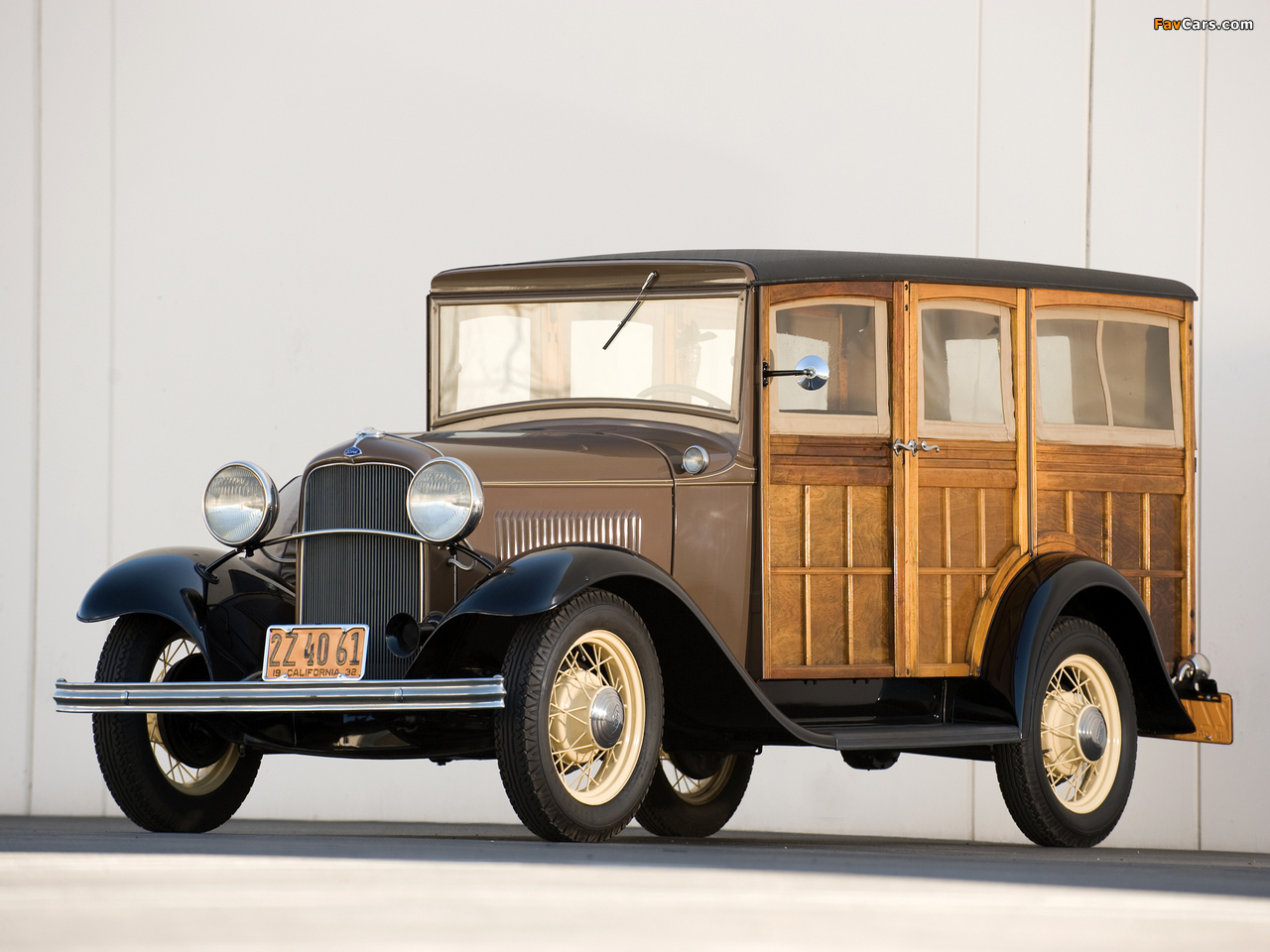 Ford Model B Station Wagon (150) 1932 photos (1280 x 960)