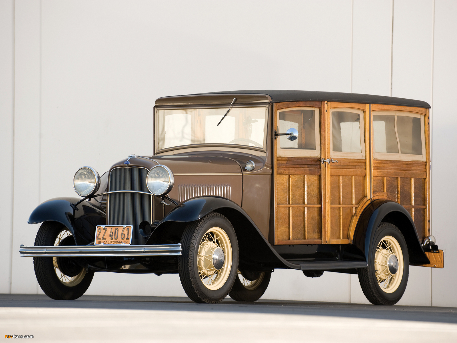 Ford Model B Station Wagon (150) 1932 photos (1600 x 1200)