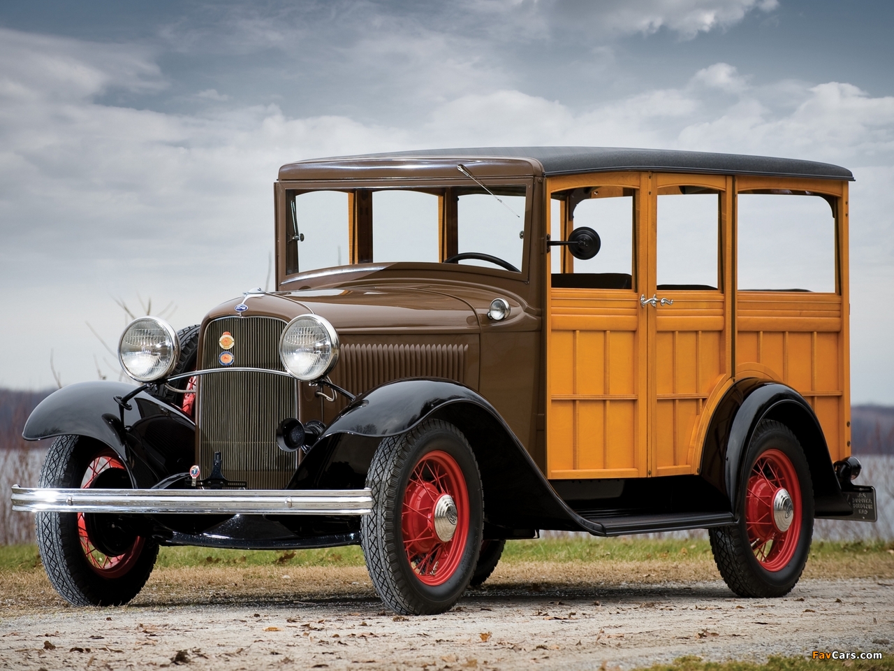 Ford Model B Station Wagon (150) 1932 pictures (1280 x 960)