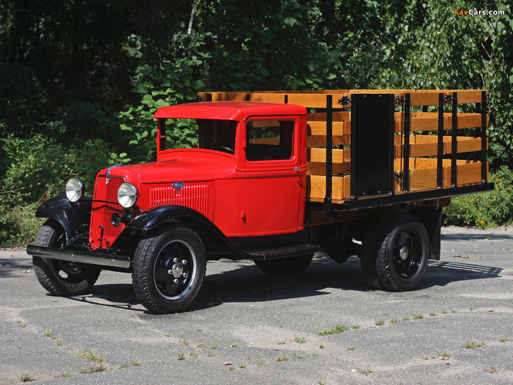 Ford Model BB Platform Truck 1934 photos (1024 x 768)
