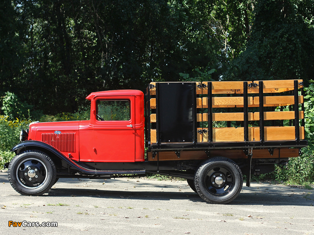 Ford Model BB Platform Truck 1934 pictures (640 x 480)