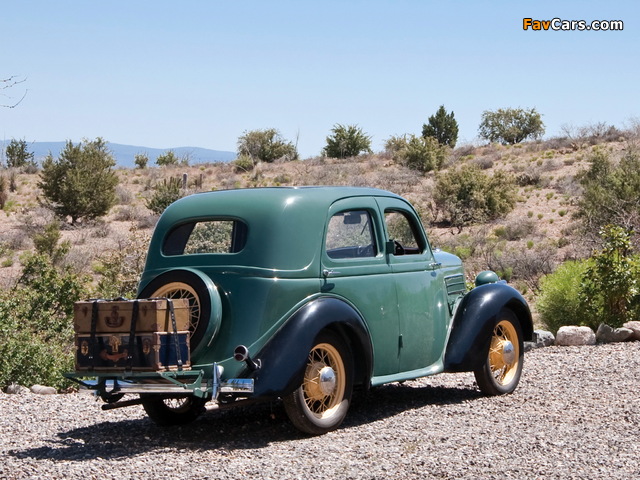 Ford Model CX Saloon 1935–38 wallpapers (640 x 480)