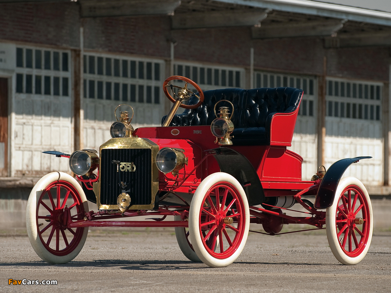 Ford Model N Runabout 1906–08 wallpapers (800 x 600)