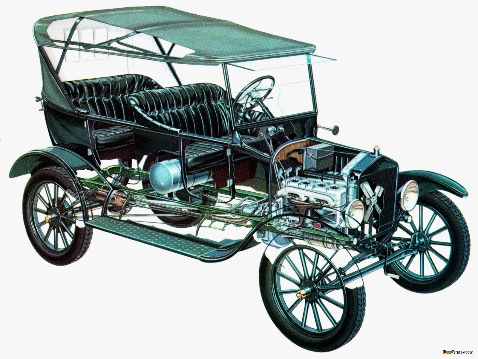 Ford Model T Touring 1913 photos (1600 x 1200)