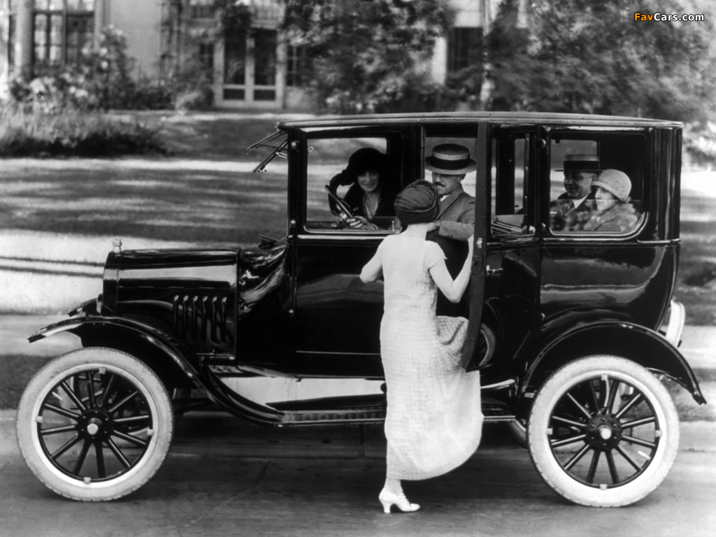 Ford Model T Center Door Sedan 1915–23 wallpapers (1024 x 768)