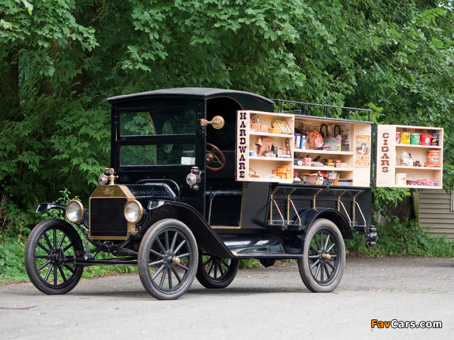 Ford Model T Peddlers Wagon 1917 pictures (640 x 480)