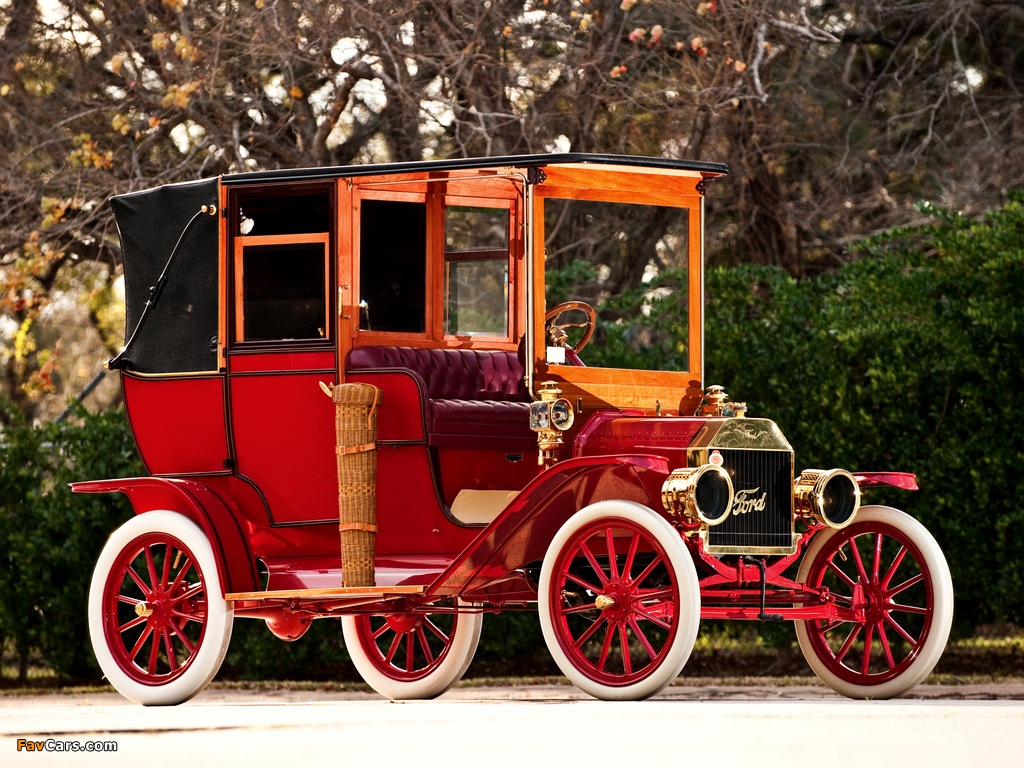 Pictures of Ford Model T Town Car 1909 (1024 x 768)