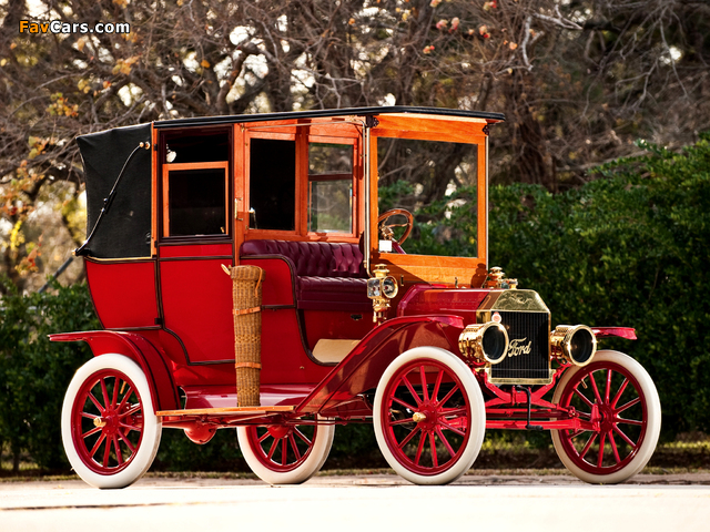 Pictures of Ford Model T Town Car 1909 (640 x 480)