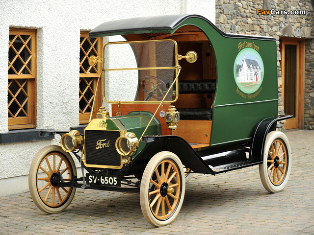 Ford Model T Delivery Car 1912 wallpapers (640 x 480)