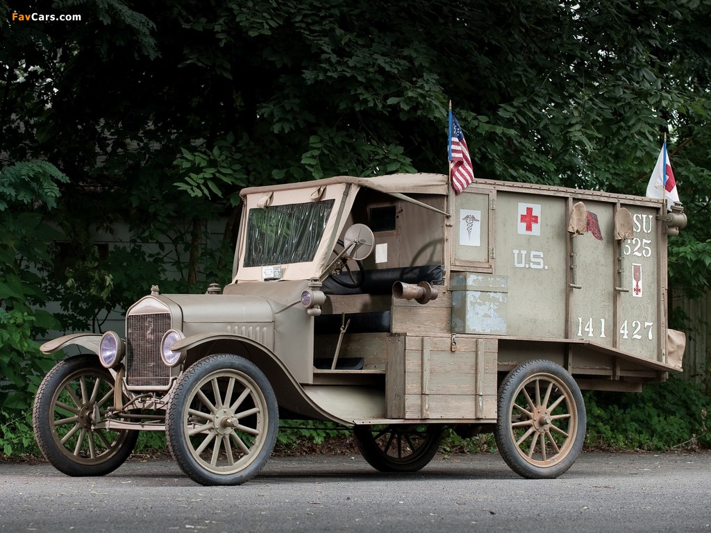 Ford Model T Ambulance 1917 wallpapers (1024 x 768)