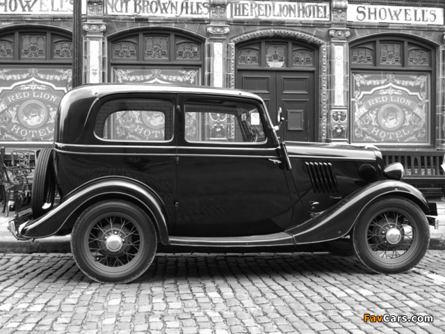 Ford Model Y 2-door Saloon 1932–37 photos (640 x 480)