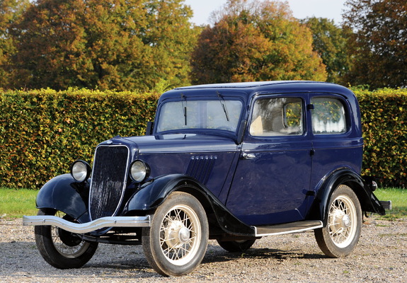 Pictures of Ford Model Y Long Rad Tudor Saloon 1933–37