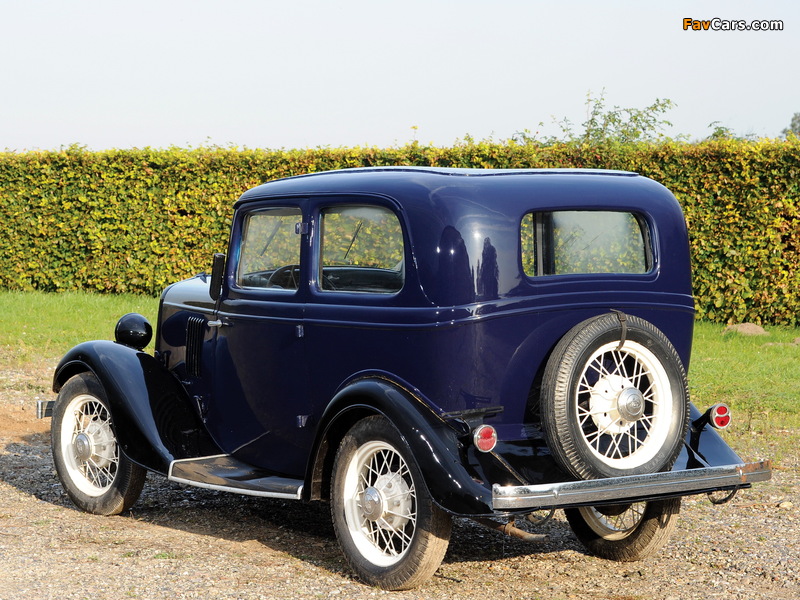 Ford Model Y Long Rad Tudor Saloon 1933–37 wallpapers (800 x 600)