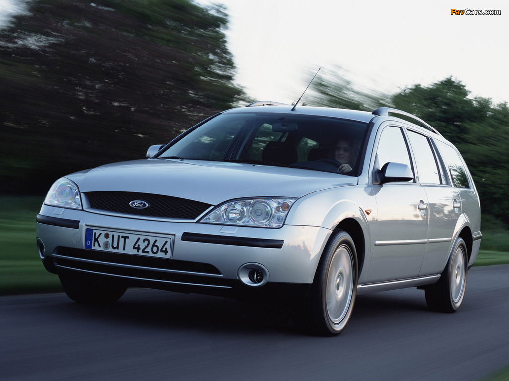 Ford Mondeo Turnier 2000–04 pictures (1024 x 768)