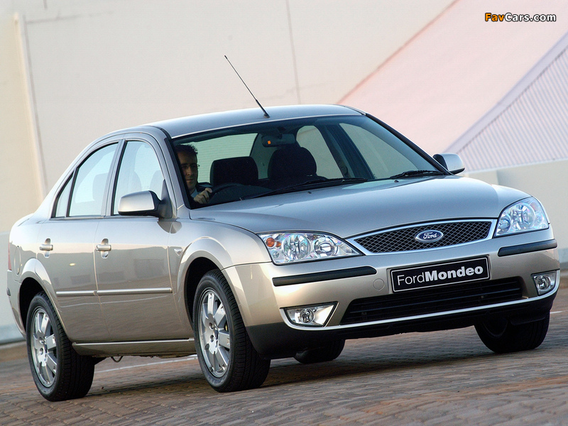 Ford Mondeo Sedan ZA-spec 2004–07 photos (800 x 600)