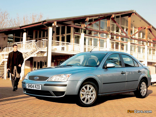 Ford Mondeo Mistral UK-spec 2004 wallpapers (640 x 480)