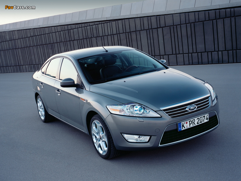 Ford Mondeo Sedan 2007–10 pictures (800 x 600)