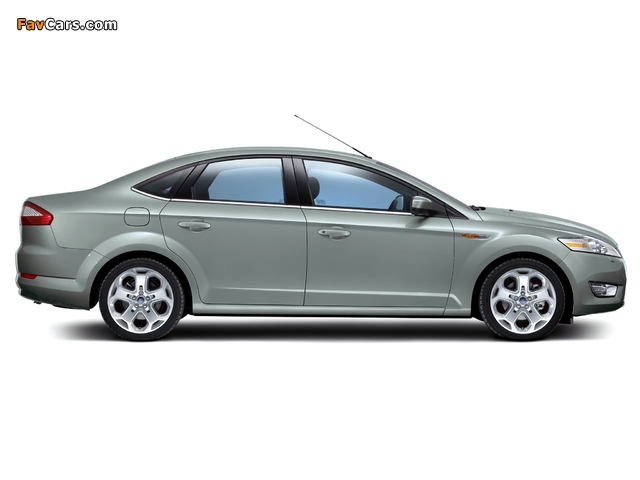 Ford Mondeo Sedan 2007–10 pictures (640 x 480)