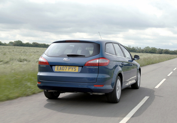 Ford Mondeo Turnier UK-spec 2007–10 pictures