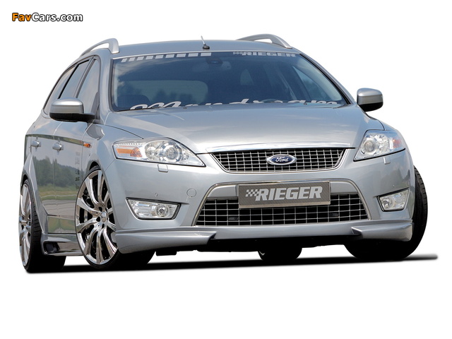 Rieger Ford Mondeo Turnier 2007–10 pictures (640 x 480)