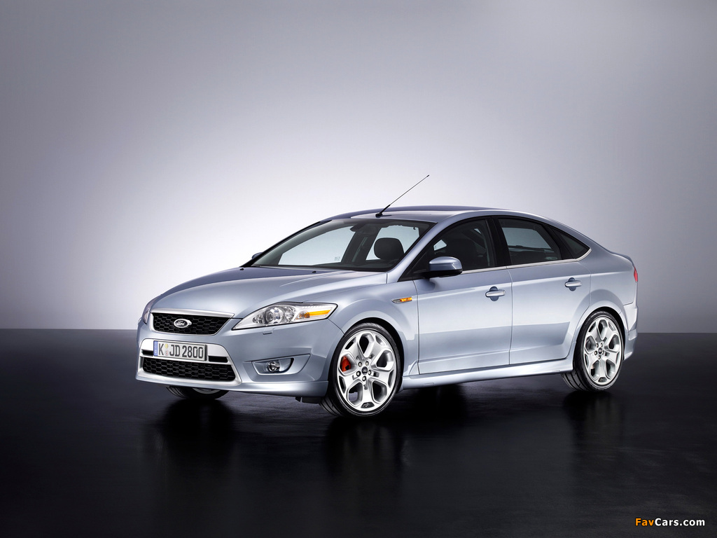 Ford Mondeo Hatchback 2007–10 wallpapers (1024 x 768)