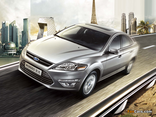 Ford Mondeo Sedan CN-spec 2010–13 images (640 x 480)