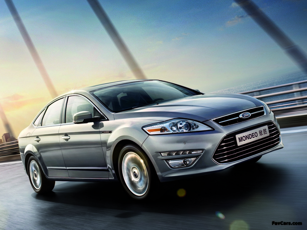 Ford Mondeo Sedan CN-spec 2010–13 wallpapers (1024 x 768)