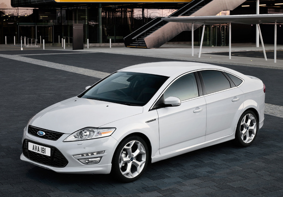 Ford Mondeo Titanium X Hatchback UK-spec 2010–13 wallpapers