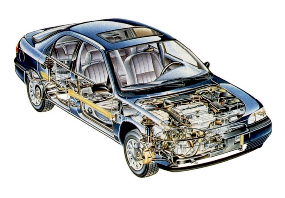 Images of Ford Mondeo Hatchback 1993–96