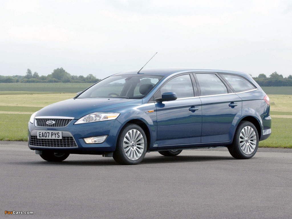 Images of Ford Mondeo Turnier UK-spec 2007–10 (1024 x 768)