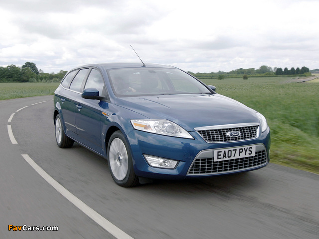 Photos of Ford Mondeo Turnier UK-spec 2007–10 (640 x 480)