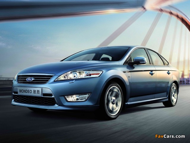 Photos of Ford Mondeo Sedan CN-spec 2008–10 (640 x 480)