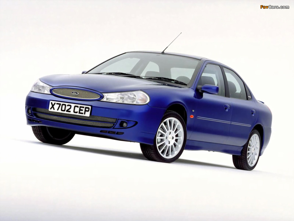 Pictures of Ford Mondeo ST200 Sedan 1999–2000 (1024 x 768)