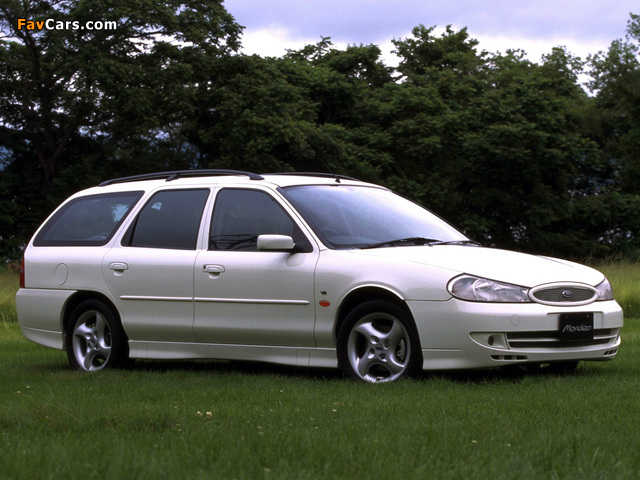 Ford Mondeo Turnier JP-spec 1996–2000 wallpapers (640 x 480)