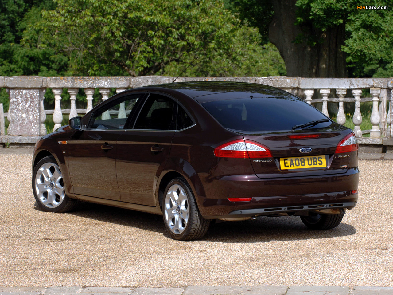 Ford Mondeo Titanium X 2.2 TDCi UK-spec 2008–10 wallpapers (1280 x 960)