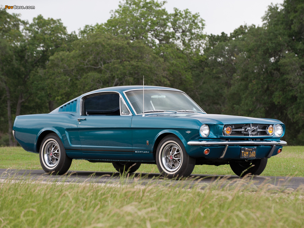 Mustang GT Fastback 1965 images (1024 x 768)